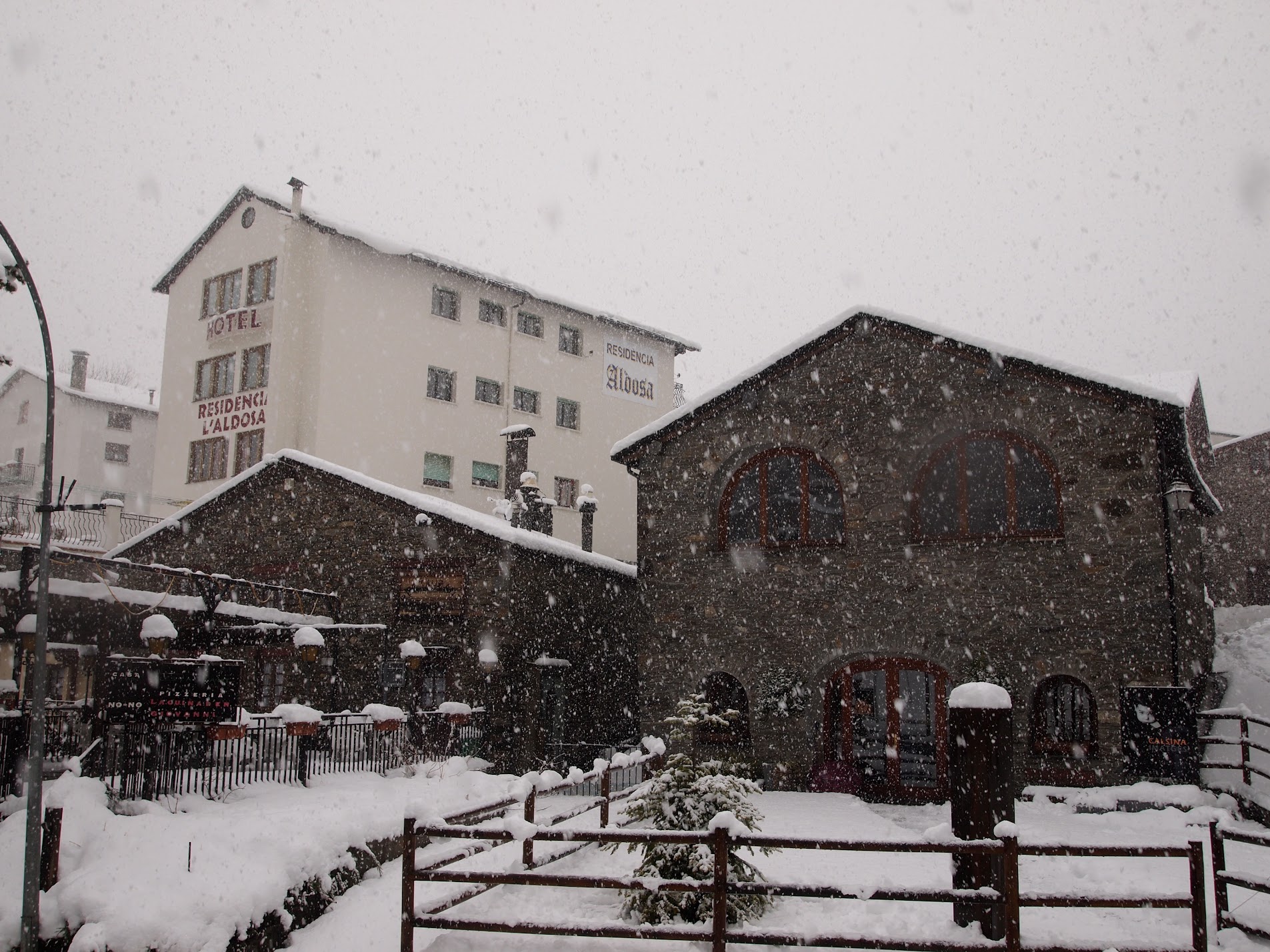 L'Aldosa de La Massana a l'hivern
